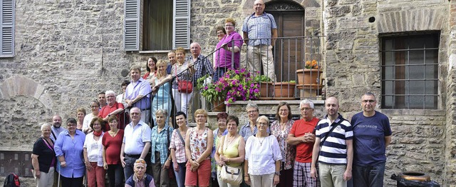 Die Mitglieder des Kirchenchores genossen ihren Ausflug nach Assisi.  | Foto: Michael Kromer