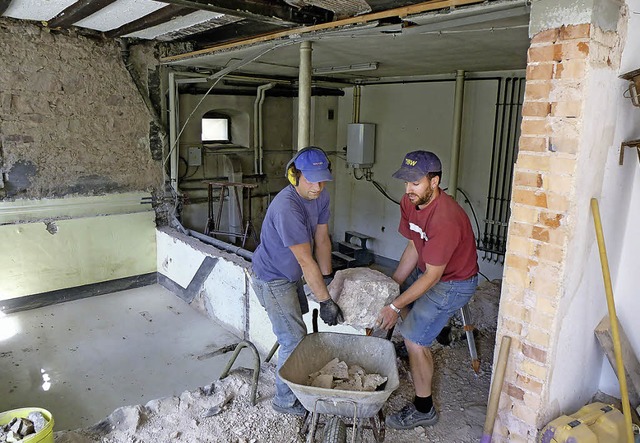 Pfarrhaus wird umgebaut  | Foto: Peter Stellmach