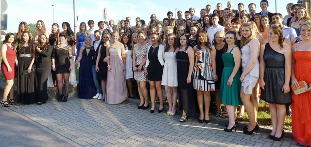 Die Abiturientinnen und Abiturienten der Mathilde-Planck-Schule Lrrach   | Foto: ZVG