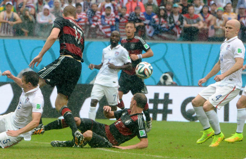 Deutschland und die USA trennen sich 1:0.