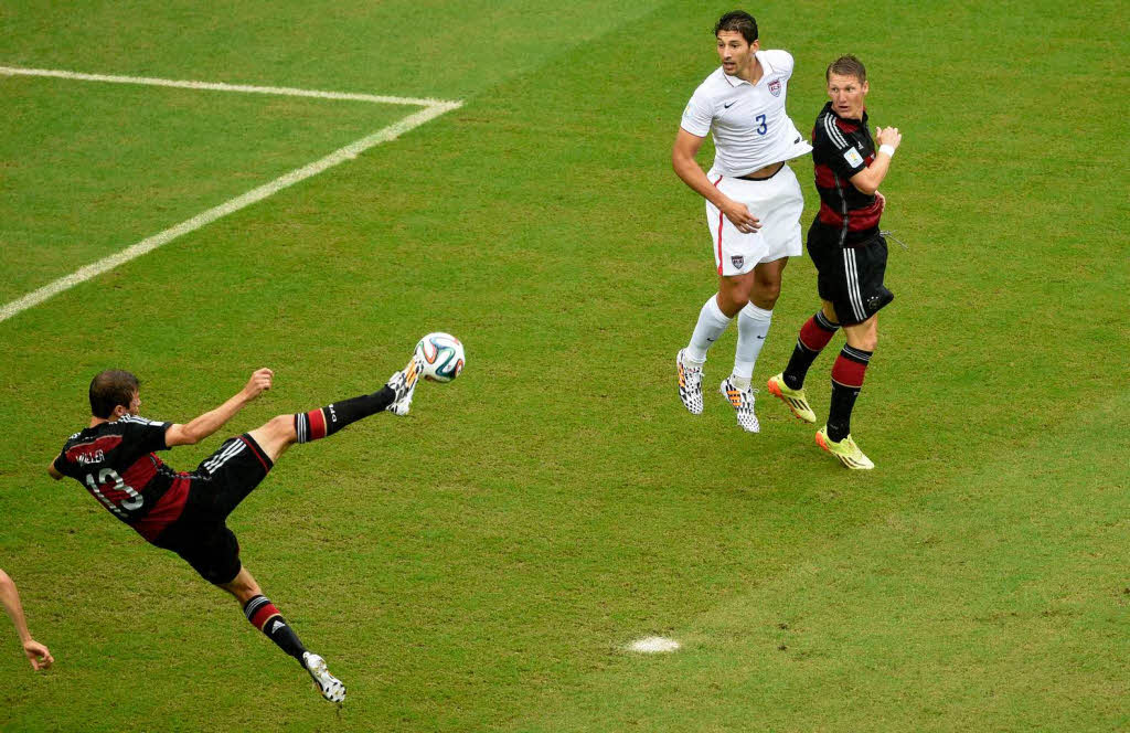 Deutschland und die USA trennen sich 1:0.