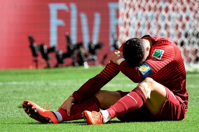 Portugal scheidet in der WM-Vorrunde aus.  | Foto: AFP