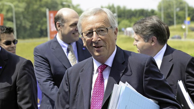 Jean-Claude Juncker kann zuversichtlic...tigsten Mann in der EU aufzusteigen.    | Foto: afp