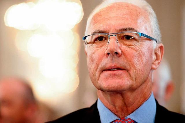 Beckenbauer-Manager verkndet Ende der FIFA-Sperre