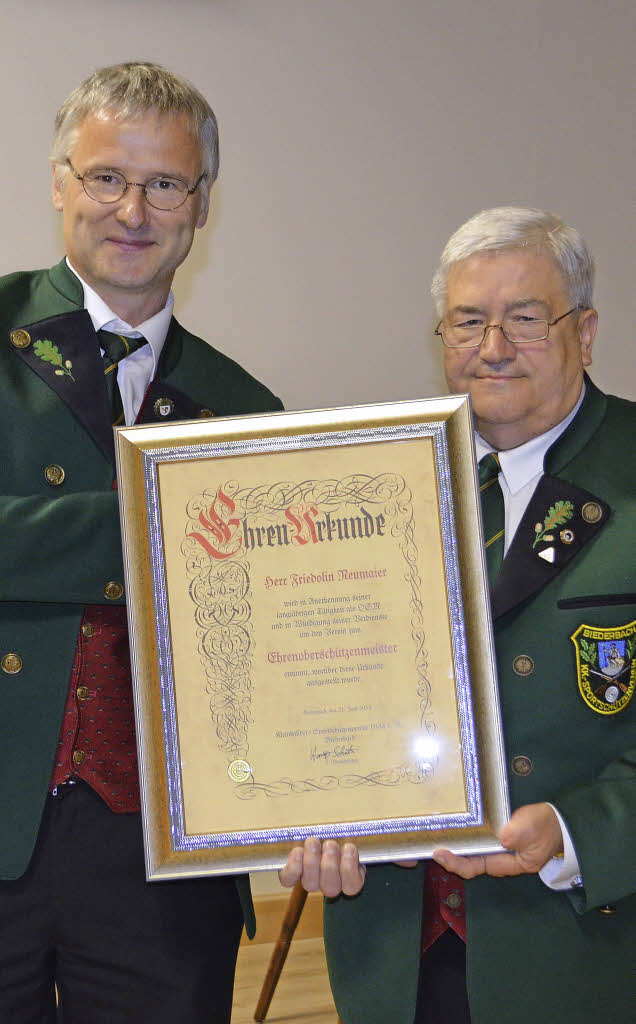 40 Jahre Verein geprägt Biederbach Badische Zeitung