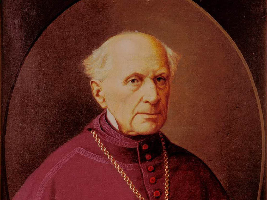 Johann Baptist Orbin (1882 bis 1886), 1806 geboren in Bruchsal/1886 gestorben. Er war der erste gebrtigen Badener auf dem Bischofsstuhl. Er wurde mit 75 Jahren zum Erzbischof bestellt, nachdem Lothar von Kbel als Bistumsverweser 13 Jahre die Geschicke des Erzbistums leitete.