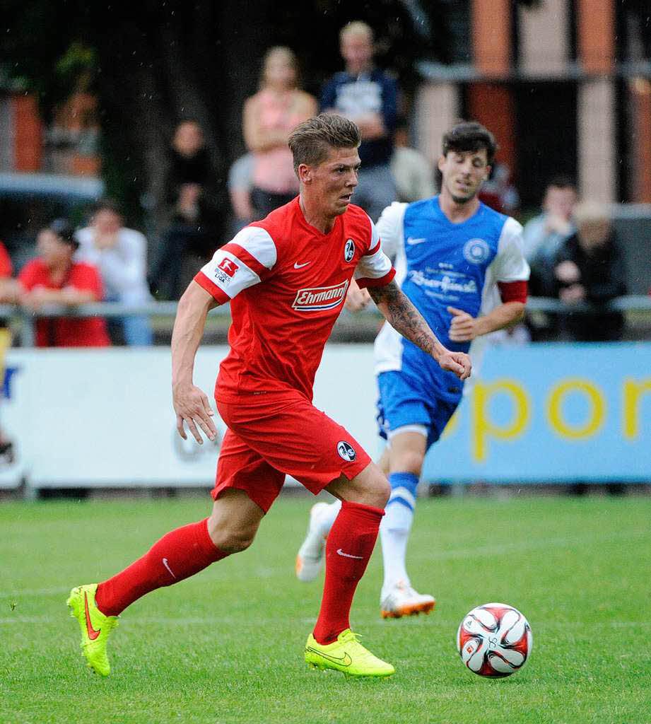 Freundschaftsspiel SC Freiburg gegen Sportfreunde Eintracht Freiburg.