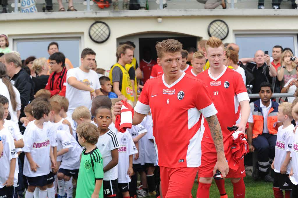 Freundschaftsspiel SC Freiburg gegen Sportfreunde Eintracht Freiburg.