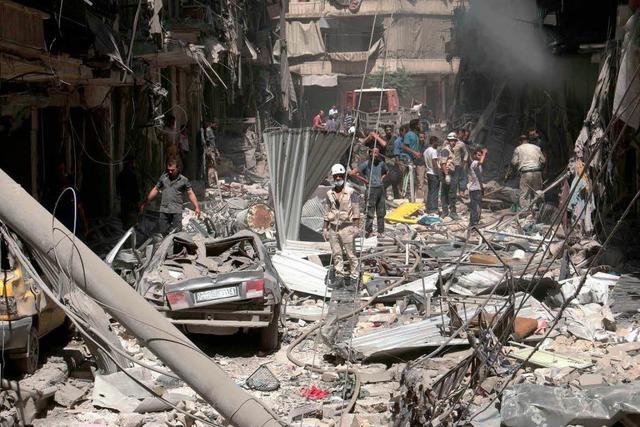 Isis tötet und kreuzigt acht Menschen in Syrien