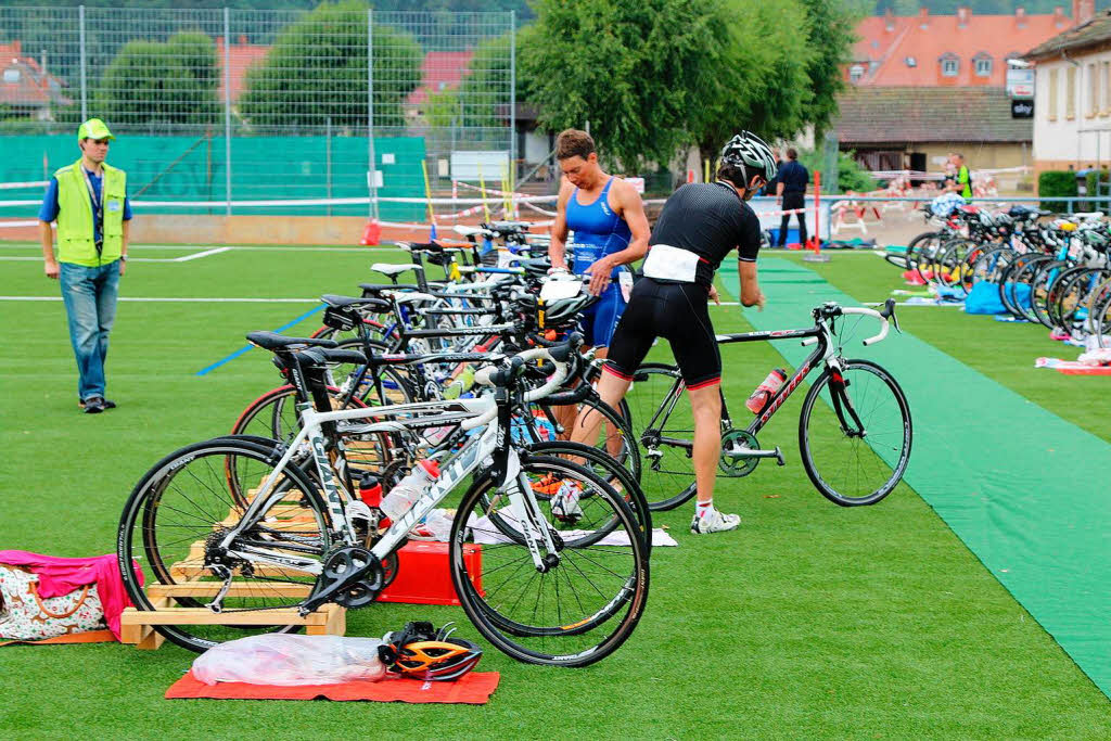 Eindrcke vom Triathlon in Schopfheim.