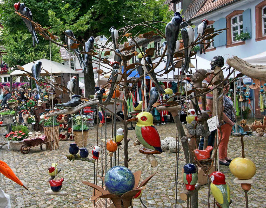 Impressionen von den Vogtsburger Kunst- und Kunsthandwerkstagen in Burkheim