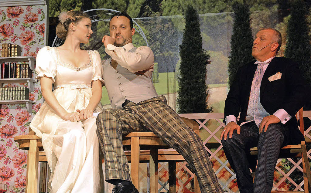 Ein vergnügliches Theater ums Theater Theater Badische Zeitung