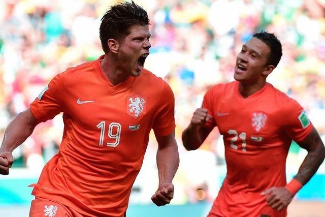 Oranje jubelt: Niederlande besiegt Mexiko mit 2:1