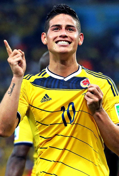 Für James Rodriguez sind die Erfolge im Nationalteam  Herzenssache.   | Foto:  DPA