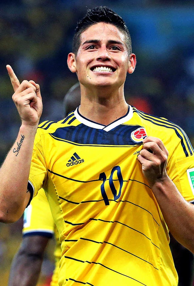 Fr James Rodriguez sind die Erfolge im Nationalteam  Herzenssache.   | Foto:  DPA