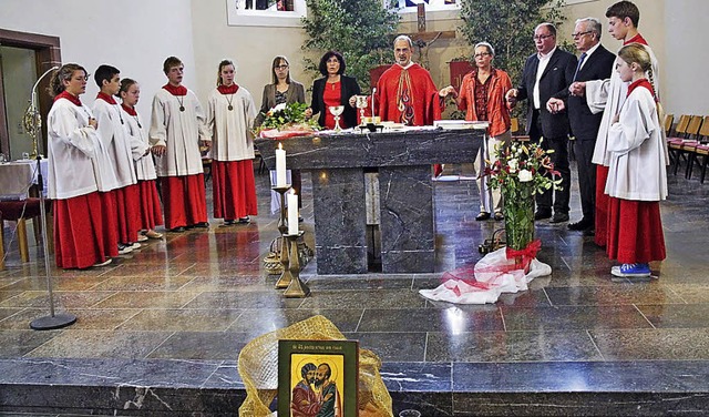 Festgottesdienst mit  Pfarrer Matthias Ibach   | Foto: privat