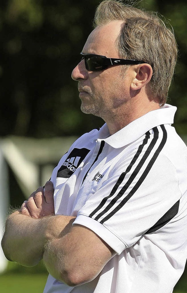 Coach Stefan Mncheberg sah zwei Niederlagen.   | Foto: Archiv: Alexandra Buss