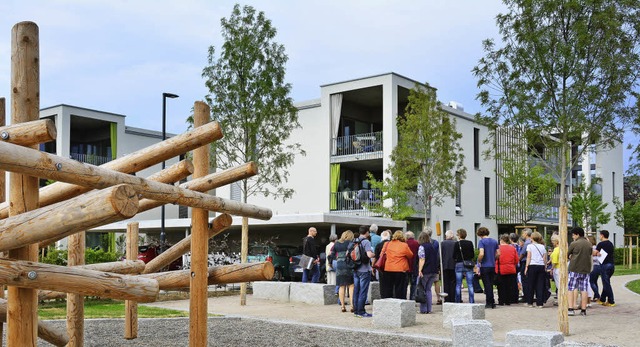 Ihr Bauherrenmodell macht die Solarstadt am Weiler Messeplatz interessant.   | Foto: Annette Mahro