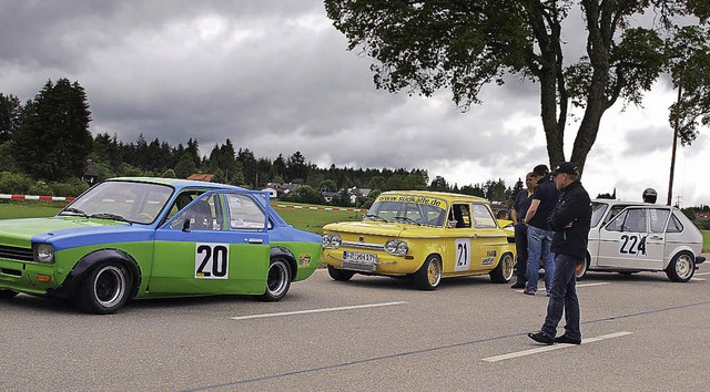 Gespannt warteten die Fahrer auf den Start.  | Foto: Daniele Schle