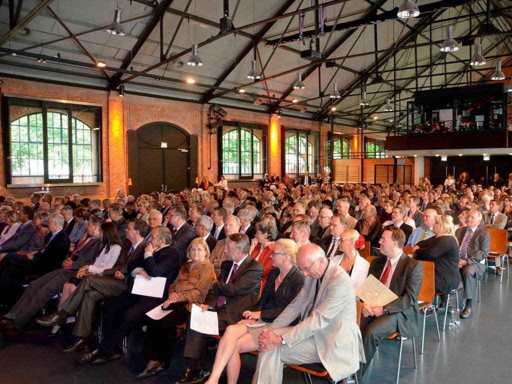 Volles Haus bei der Verabschiedung