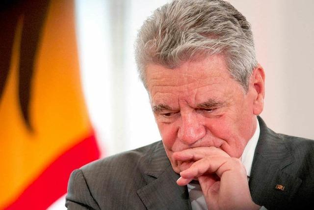 Gauck fordert mehr Hilfe und Respekt fr Flchtlinge