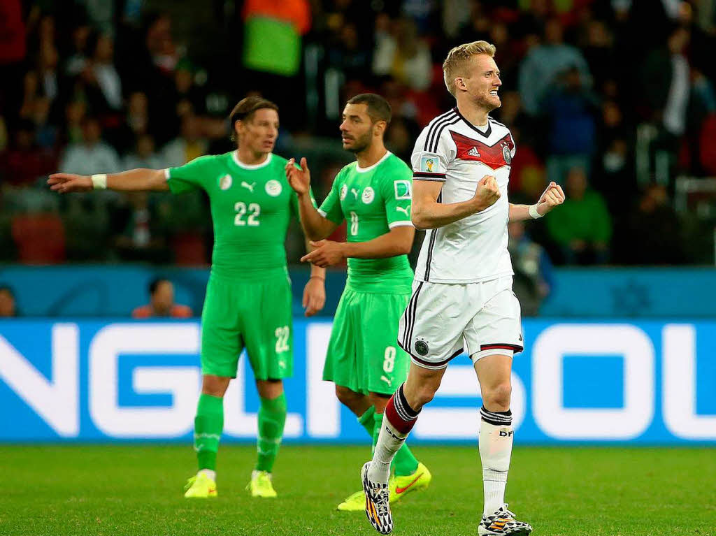 Deutschland besiegt Algerien nach Verlngerung mit 2:1