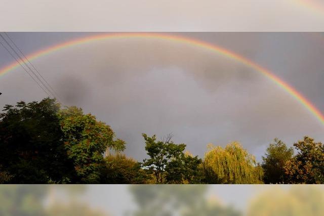 EIN REGENBOGEN