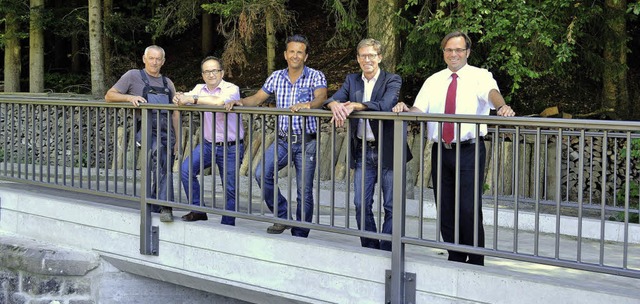 Fertigstellung Durnebachbrcke  | Foto: Beate Zehnle-Lehmann