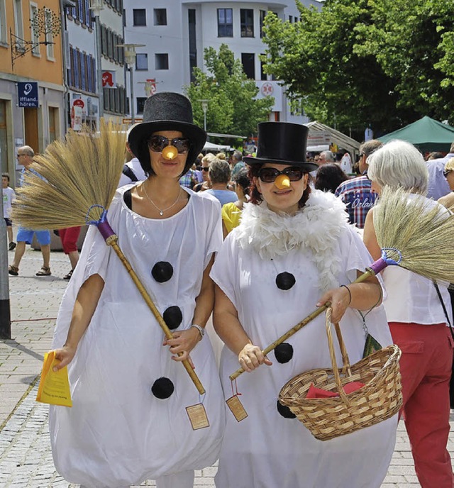 Beim Sommermarkt wird auf den Straen ...en der Stadt wieder einiges los sein.   | Foto: Steinfelder