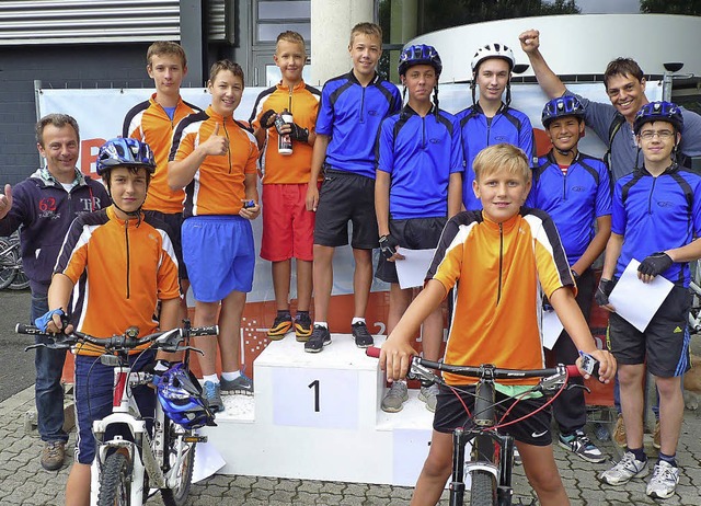 Junge Sieger beim ersten Bikeday   | Foto: cwe