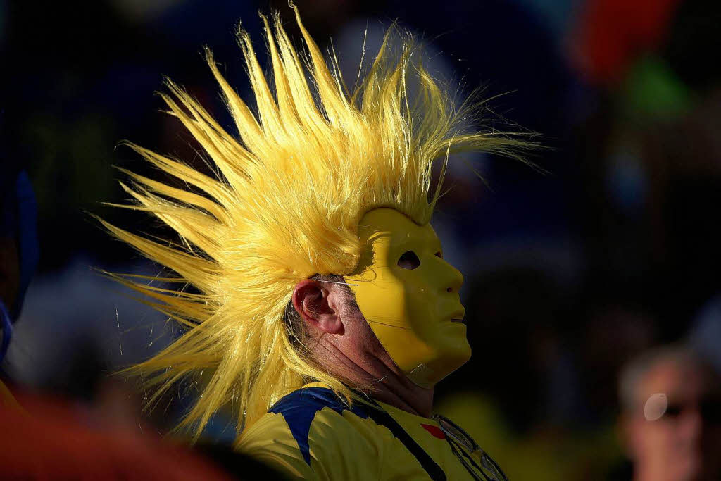 Die lustigsten Fankostme bei der WM in Brasilien