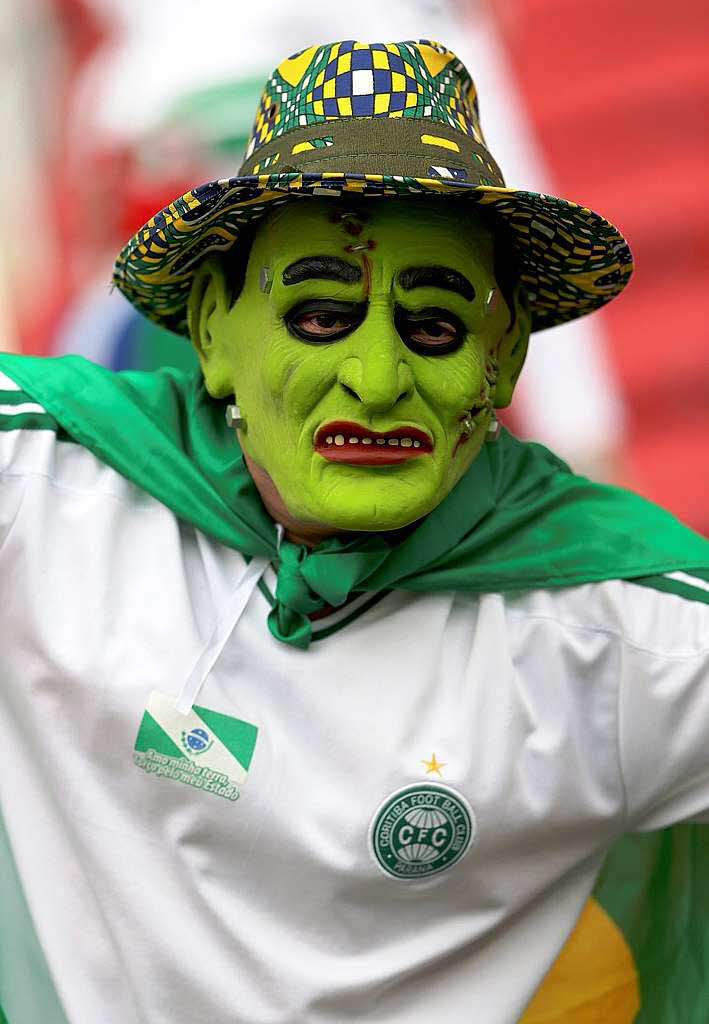 Die lustigsten Fankostme bei der WM in Brasilien