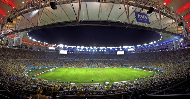 Das umgebaute Maracan: Herz des brasilianischen Fuballs  | Foto: dpa