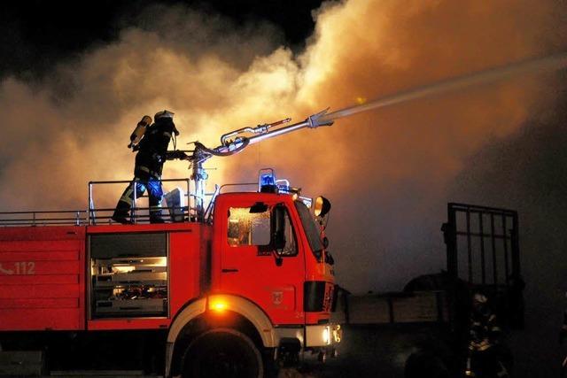 Wieder brennt ein Stall in Altenheim – Brandstiftung vermutet
