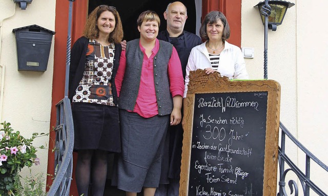 Freuen sich auf die Gste : Susann Pfl...ler, Frank Beutler und Viktoria Kropp   | Foto: Robert Bergmann, Monika Weber