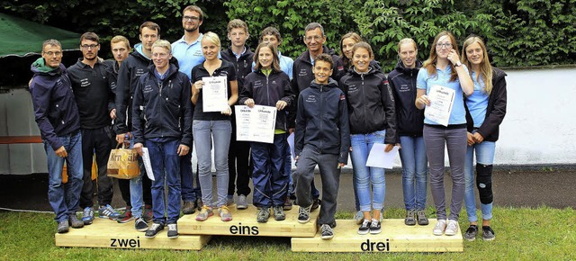 Das  &#8222;Elzwelle&#8220;-Team ist e...reichster Verein in Baden-Wrttemberg.  | Foto: Annette Strbich