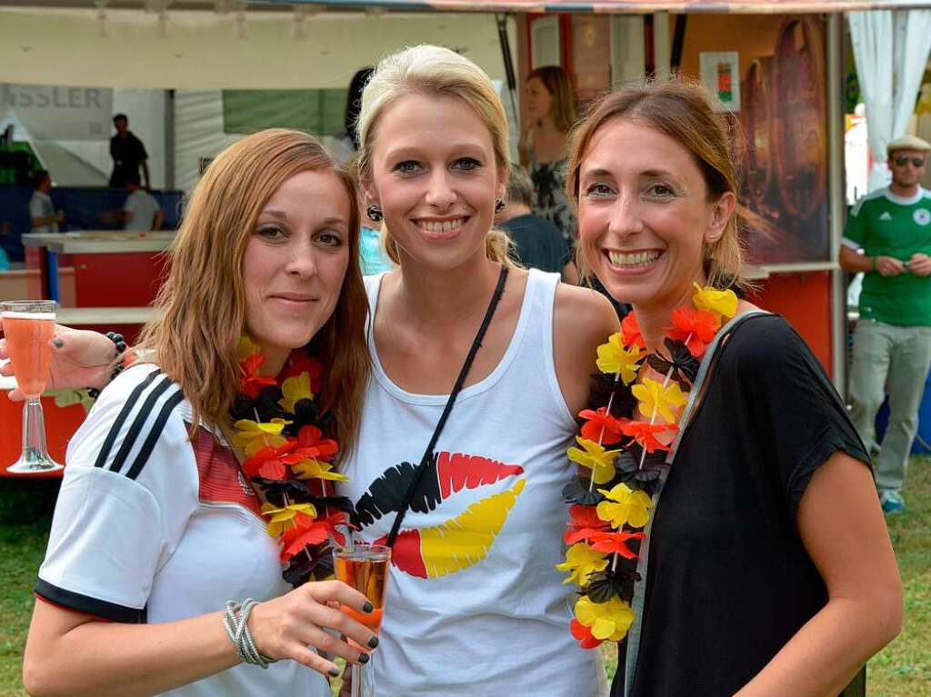 Mit strahlendem Sonnenschein und guter Laune hatte das Fest am Freitag begonnen....