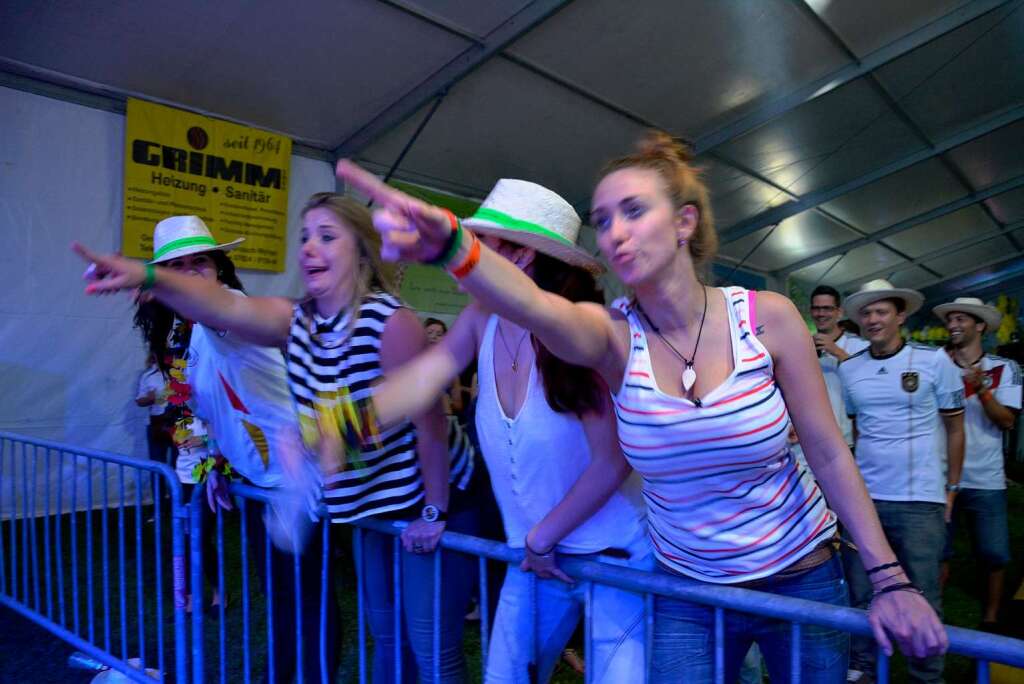 Mit strahlendem Sonnenschein und guter Laune hatte das Fest am Freitag begonnen....