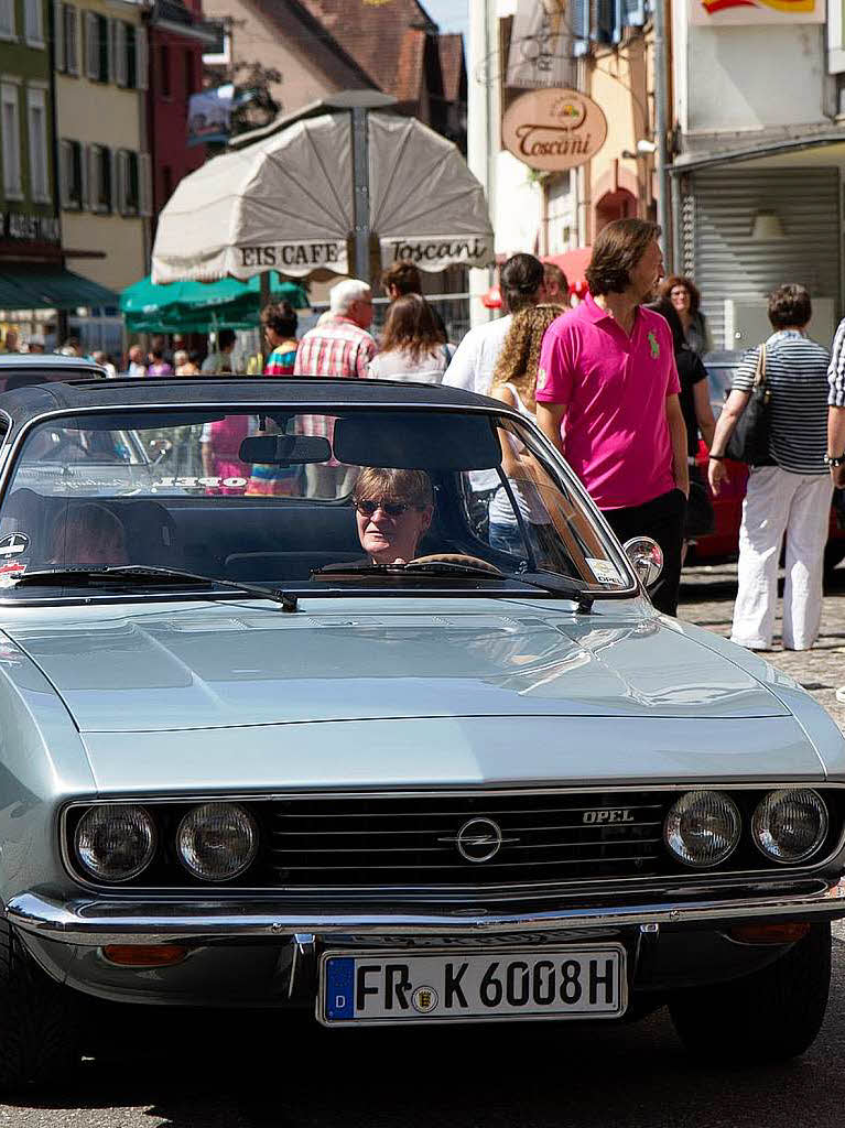 Impressionen von Oldtimer Show und Aktionen beim verkaufsoffenem Sonntag, den die Waldkircher Werbegemeinschaft auf die Beine gestellt hat.