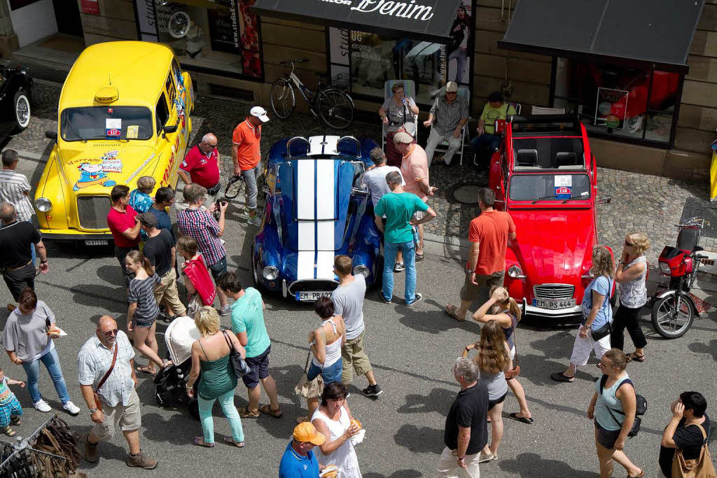 Impressionen von Oldtimer Show und Aktionen beim verkaufsoffenem Sonntag, den die Waldkircher Werbegemeinschaft auf die Beine gestellt hat.