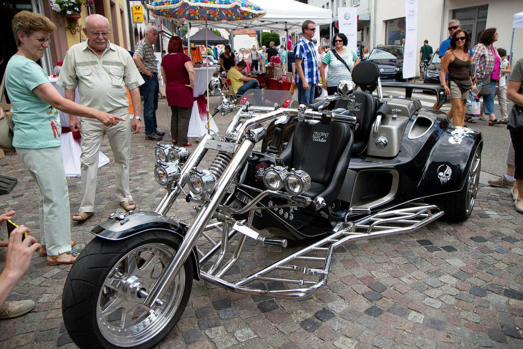 Impressionen von Oldtimer Show und Aktionen beim verkaufsoffenem Sonntag, den die Waldkircher Werbegemeinschaft auf die Beine gestellt hat.