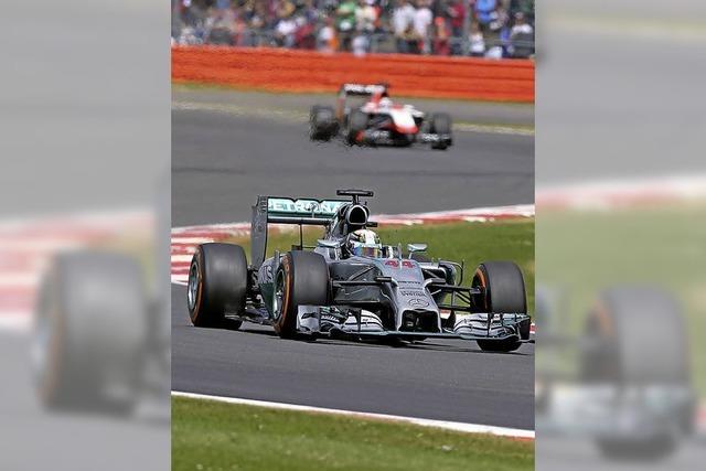 Hamilton rückt Rosberg auf die Pelle
