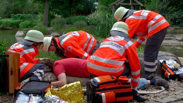 Beim DRK Wollbach sitzt jeder Handgriff.  | Foto: ZVG