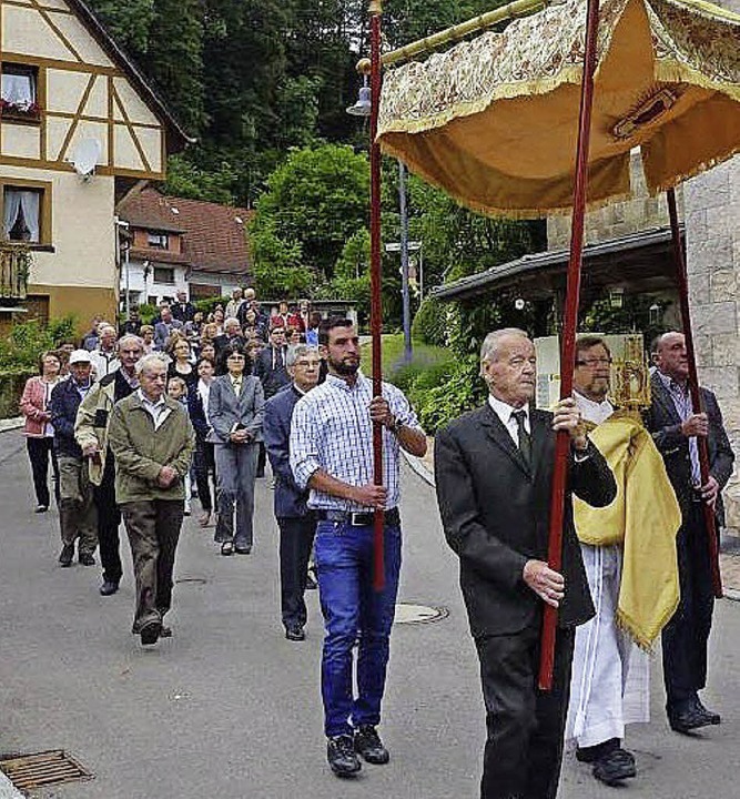 Prozession zum Patrozinium Wutach Badische Zeitung