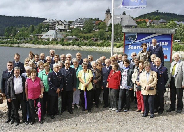 Warten auf das neue Rundfahrtschiff in...ten aus den Hochschwarzwaldgemeinden.   | Foto: Annegret Freudig