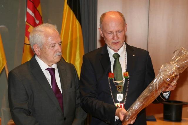 Fotos: Verleihung der Ehrenbrgerwrde an Gerhard Homberg