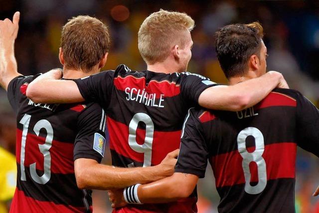 Deutschland steht im WM-Finale – 7:1 gegen Brasilien