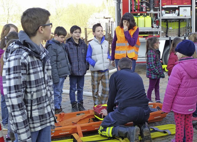 Brandschutzbung: Hier wird fr den Ernstfall geprobt.   | Foto: privat