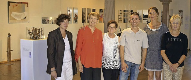 Sechs Knstlerinnen und Knstler aus d...beiten in der Endinger Kornhalle aus.   | Foto: Jrg Schimanski