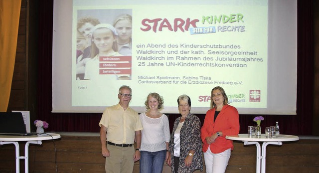 Michael Spielmann, Susanne Lindinger, ...e von Kindern und Jugendlichen stark.   | Foto: Stefanie Sigmund